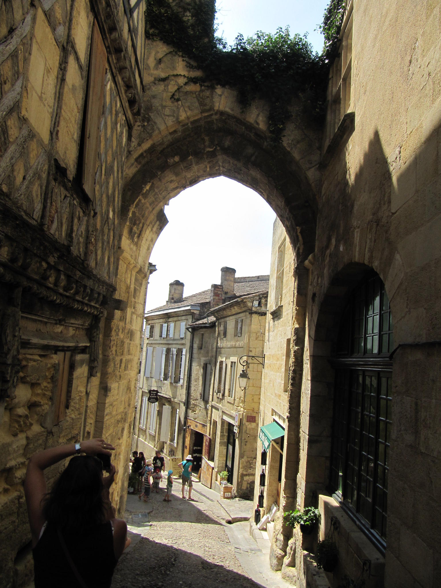 Entrance to the heart of the village