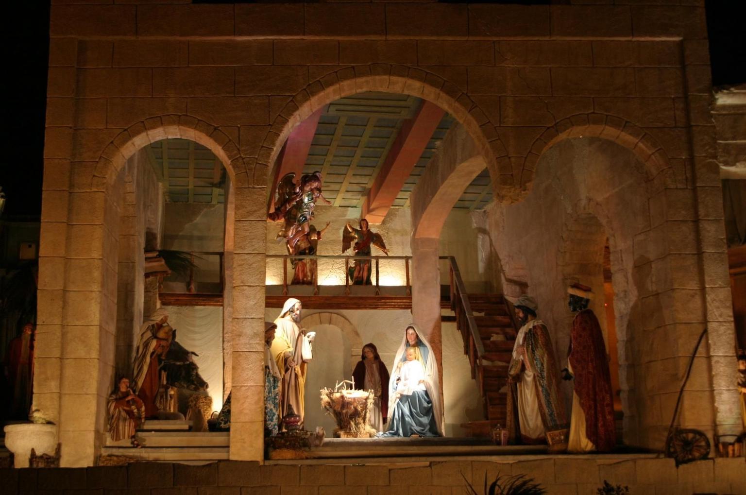 Nativity at night