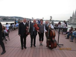 Photo of On the Budapest river cruise- May 2016 We enjoyed the musicians a lot! , Jo - August 2016