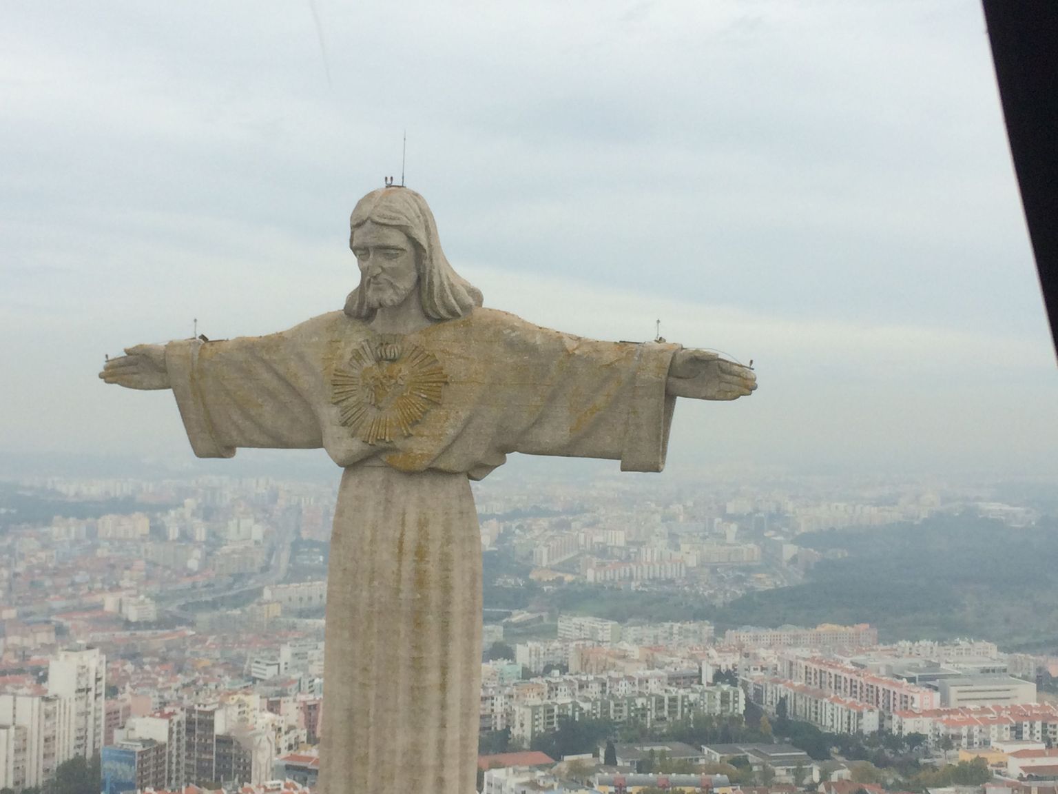 Magnifique vue du Cristo Rei