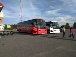 Photo of Tour Bus Nice and comfortable buses. Only thing to suggest, please make sure all seats are clean and specially the bottle holders on each seat. , Shamsuddin - July 2016