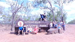 Photo of Litchfield tour group Way outback tours 24/8/16 This is the fun bunch of people who went on the way outback adventure tour to Litchfield National Park with Joey our tour guide , Julie L - August 2016