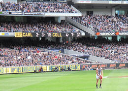 Photo of Fifty meters out, 45 degree angle... Long, accurate kicking is a key part of the game. , ROD C - August 2011