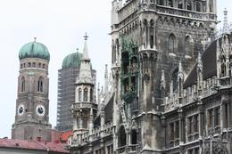 Photo of New Town Hall A view of Frauenkirch in the background with Rathaus (new town hall) in foreground., Mark B - April 2009
