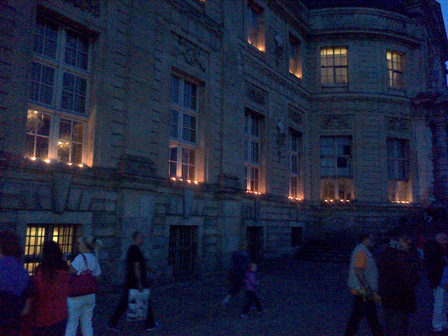 Palace by candlelight