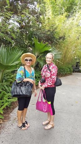 Photo of Trail at the Zoo in San Diego Here I am with my friend, Janet. There are good things to see there but the animals are lacking space to move freely.... , marinaeug - September 2016