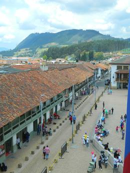 Photo of Zipaquira street View from the roof of a municipal building on our walking tour of Zipaquira. , William B - May 2013