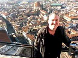 Photo of On top of the Florence Duomo Picture of me on top of the Florence Duomo, sweaty and tired but very happy, taken by out tour guide, Angelo. , Michael L - November 2014