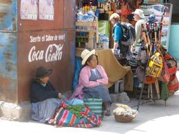 Photo of Local Street Vendors of Cusco Local women selling food and arts and crafts in Ollantaytambo. This is near the train station where you catch the train to Machu Picchu., Bandit - December 2010