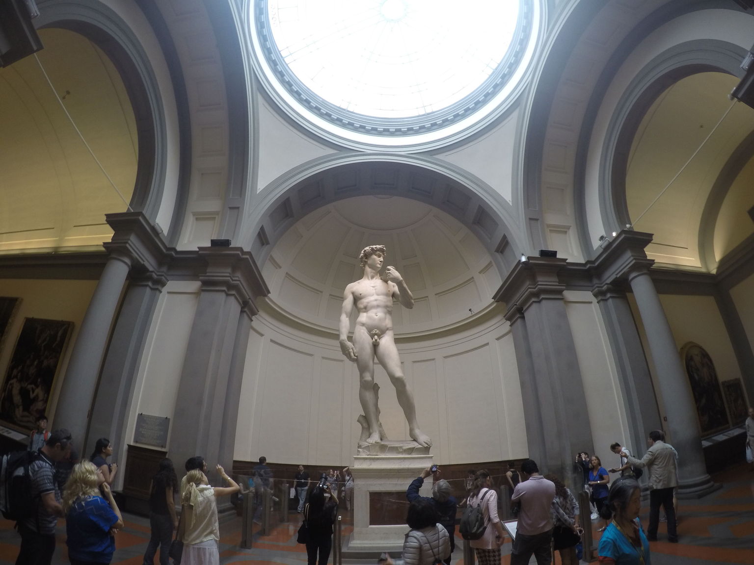 The 17-foot David