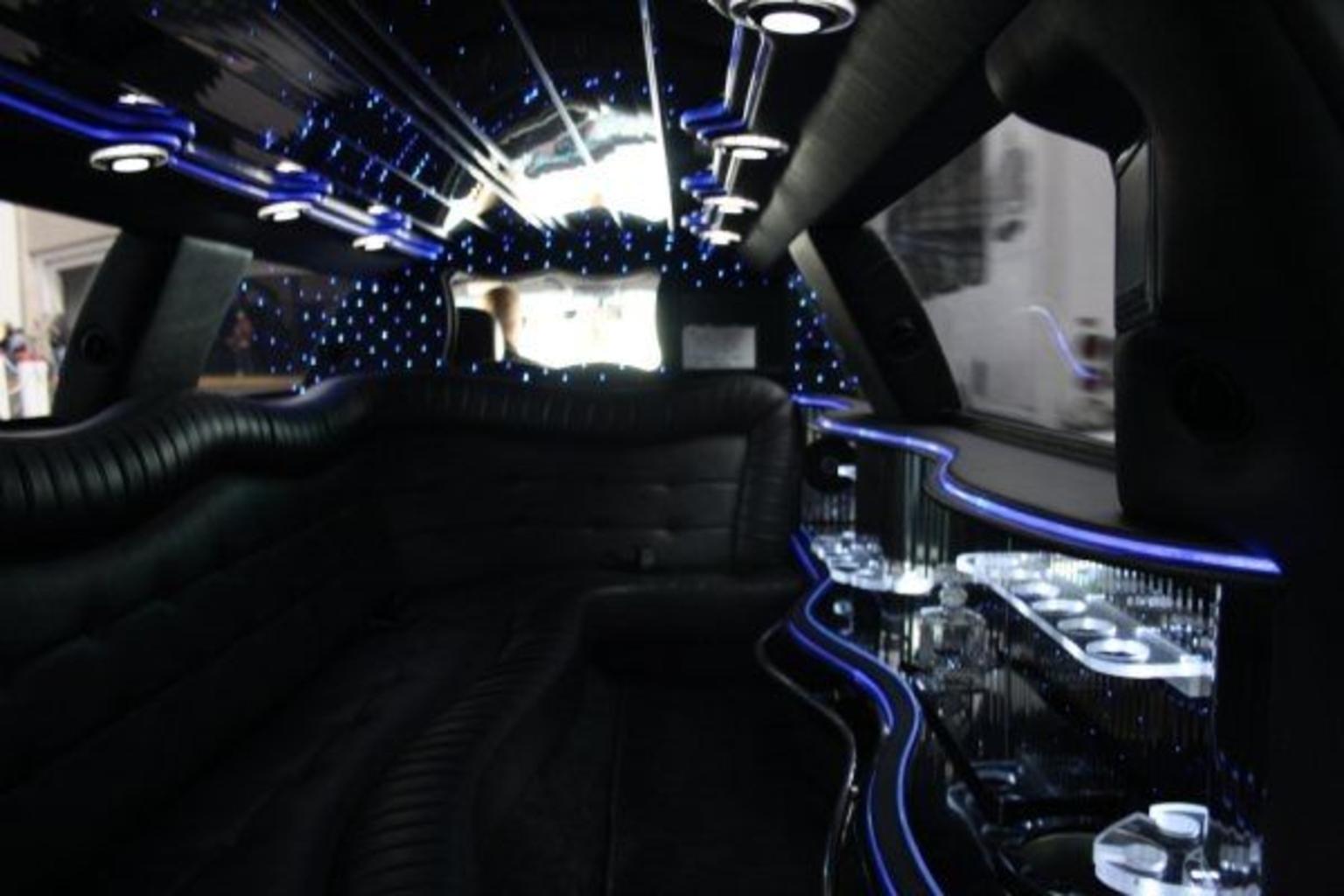 Inside the Limo