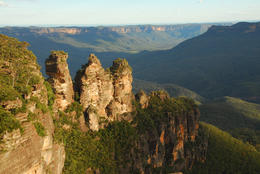 Photo of The Three Sisters This is the most famous view at the Blue Mountains. Taken from Echo Point lookout. , Jeff - December 2010
