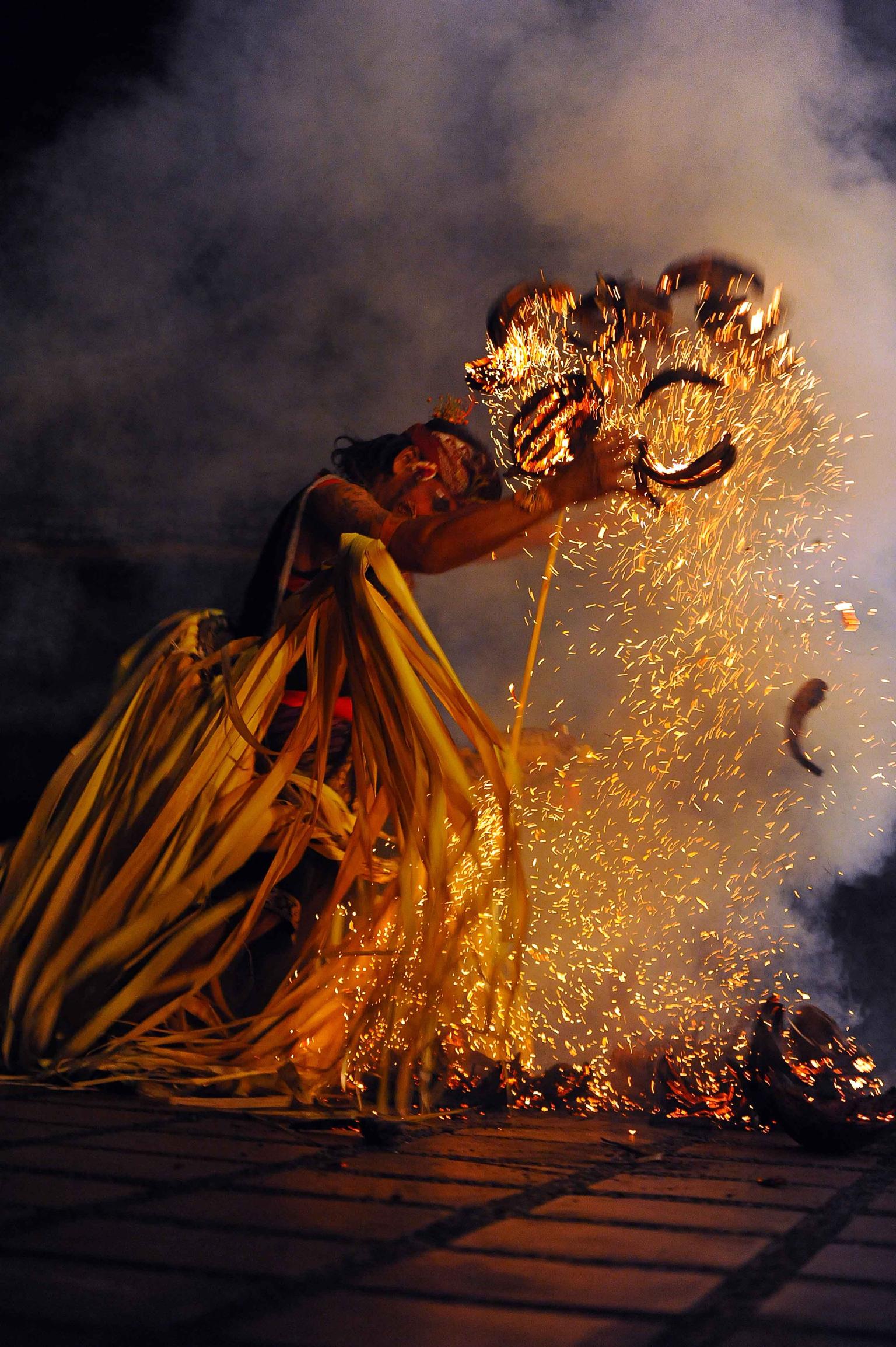 Bali Kecak Dance, Fire Dance and Sanghyang Dance Evening Tour