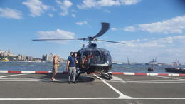 Photo of Helicopter Flight One of several helicopters available.....you don't get to choose but ours was the best! , Joanne C - September 2016