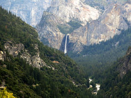 Photo of A sample of the scenery... This was taken from a scenic overlook with a telephoto lens. It is just one of the many waterfalls you can see in the Sping. I understand that there are times of the year when there are none. , JWMidd - July 2013