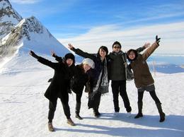 Photo of Jungfraujoch 5 good friends travelled from London to Jungfaujoch, unforgetable experience, beautiful mountain covered in snow, clear blue sky, and most important thing - sharing the happiness., Dan W - November 2010