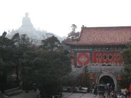 Photo of Tian Tan Buddha Statue Tian Tan Buddha Statue as seen from the Po Lin Monastery., Tara L - January 2010