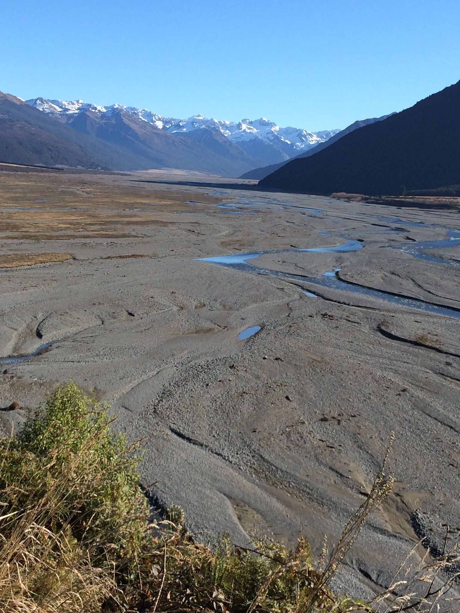Braided stream beds!