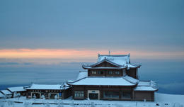 Photo of Golden Summit Gorgeous view of the temple atop the Emei Shan, on the Golden Summit - June 2012