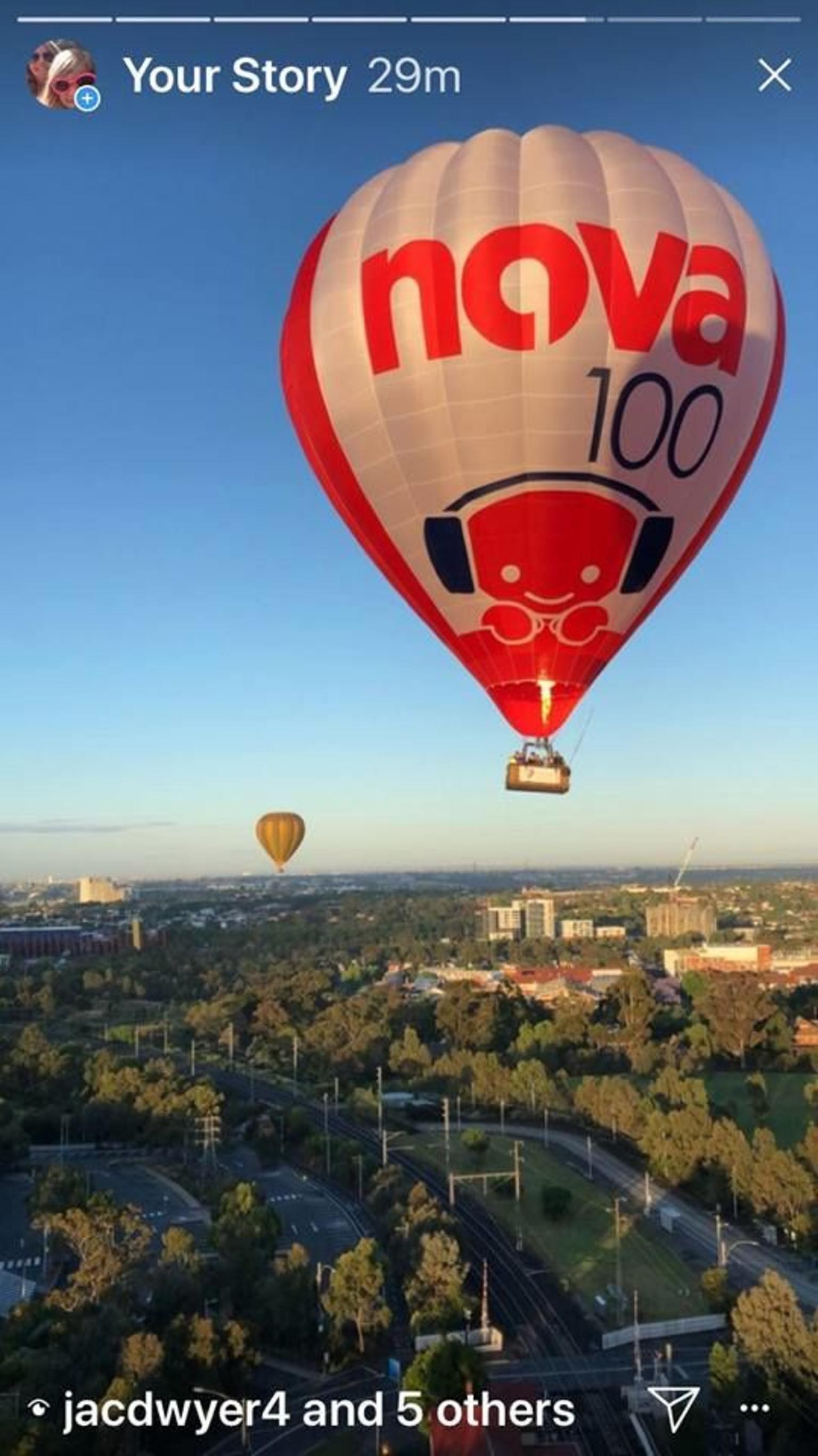 That's us in the Nova Balloon, What an awesome day it was, Just loved it xx