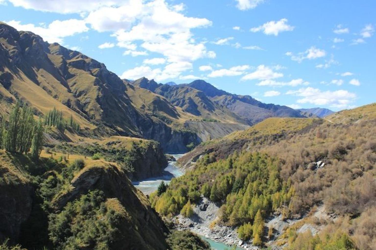 View from Skippers Canyon tour