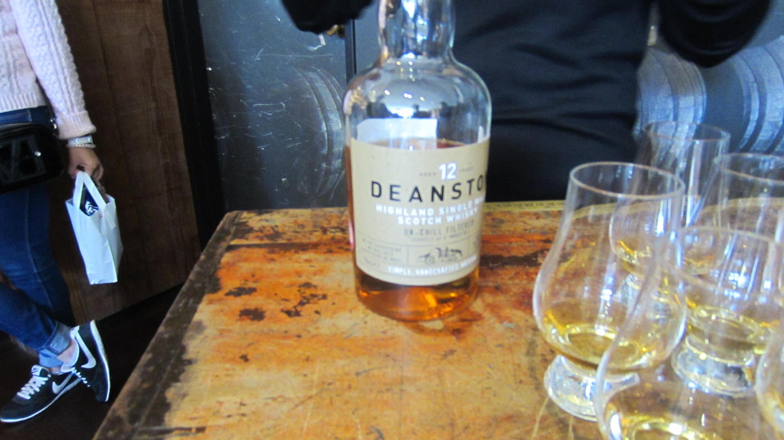 Deanston Whiskey distillery tour