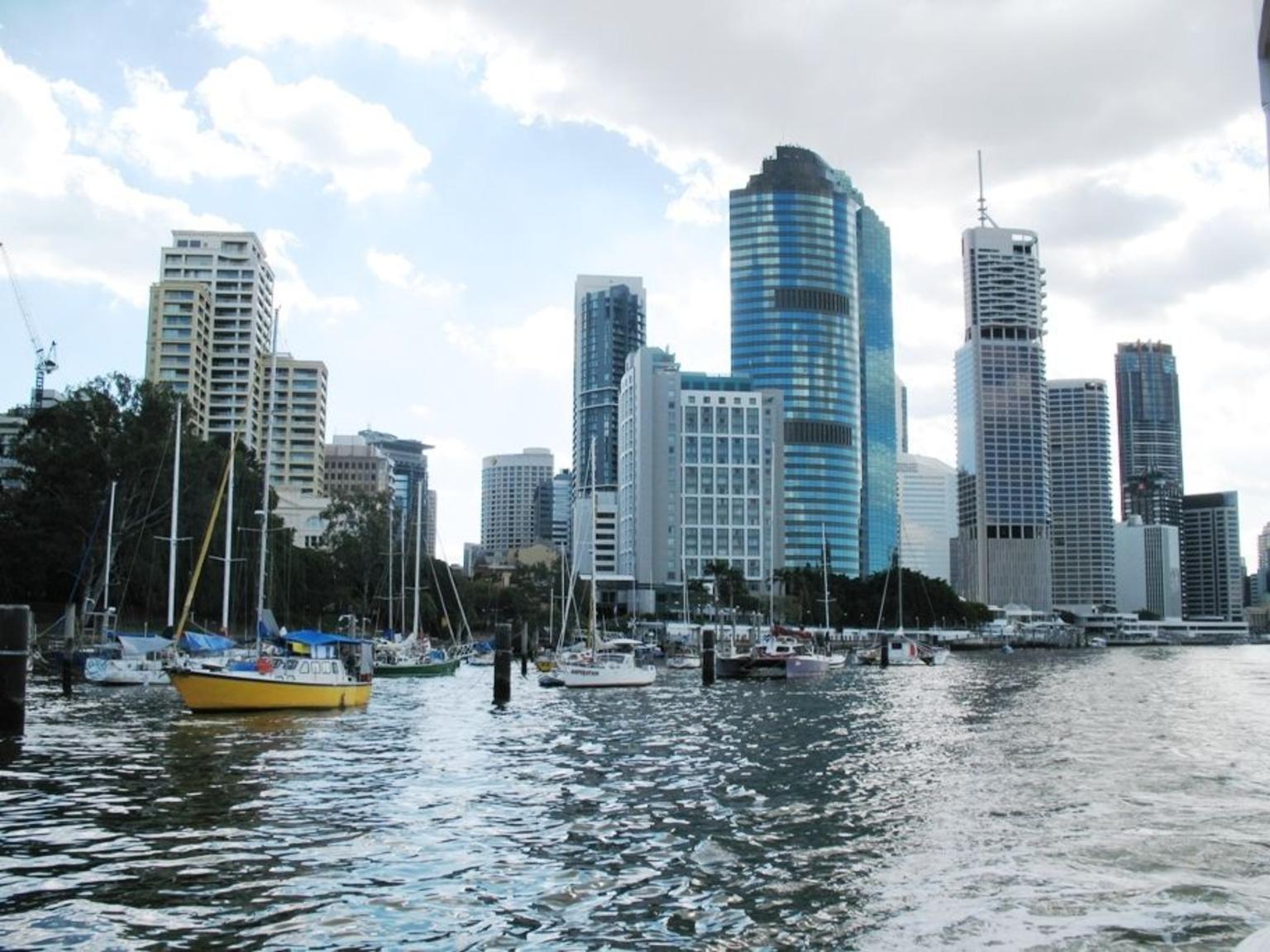Brisbane from the river