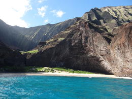 Photo of The Napali Coast is GORGEOS We were able to see remote areas that were truly breathtaking! , Patricia N - July 2014