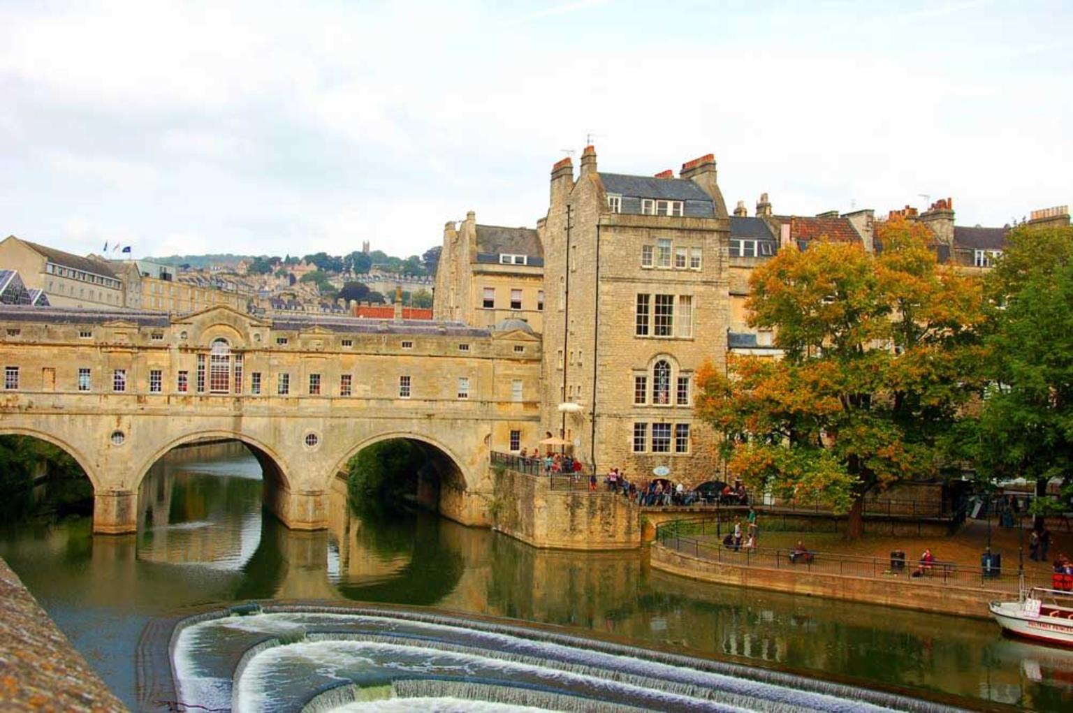 Bath's famous bridge