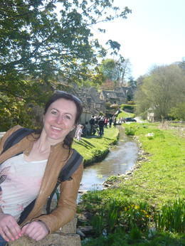 Photo of Cotswold Cottages Stop and short walk through Bibury, a quaint village in the Cotswolds - May 2013