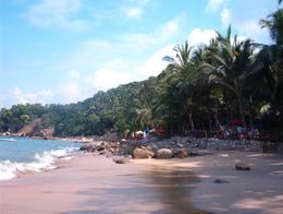 Photo of Las Caletas - the beach Las Caletas: Too many people on this beach. Not! Most were at the other beach. - November 2011