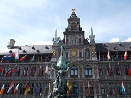 Photo of Antwerp during the walking tour in centre of the old part of town with a lot of free time to explore! , YIBO L - May 2015
