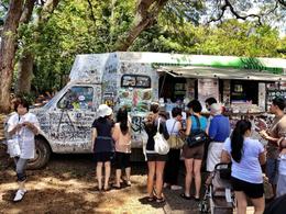 Photo of Giovanni's Shrimp Truck Delicious shrimp on rice plates, they have two locations - this one in Haleiwa and another about 10min past the Turtle Bay Resort. , Skootre - May 2012