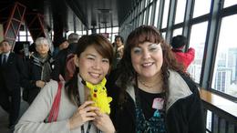 Photo of Here with Mina (My tour guide) I loved Tokyo Tower & Mina was very knoledgeable and fun in explaing facts., Martha W - March 2010
