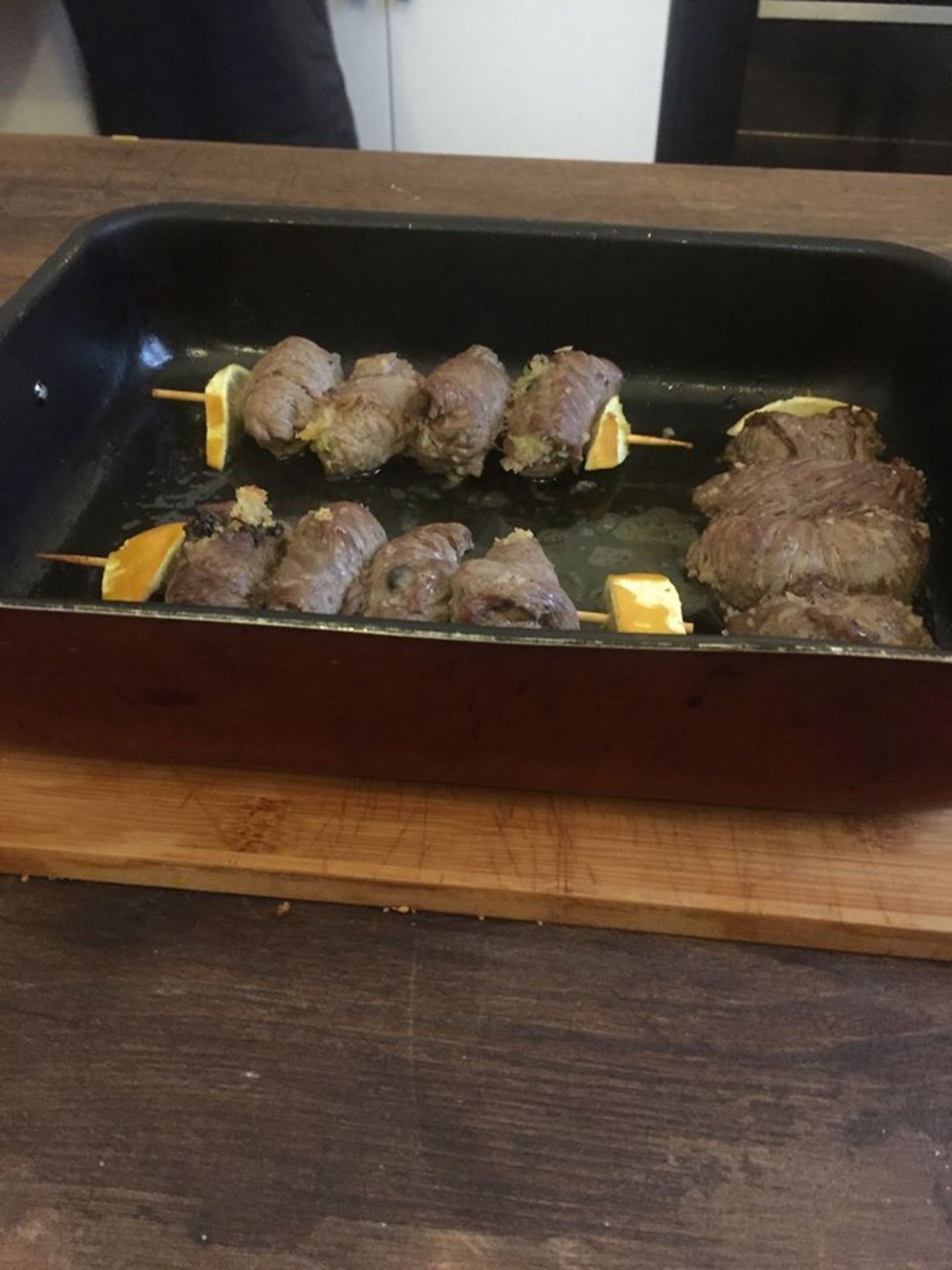 Involtini di carne