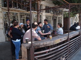 Photo of P1016296.JPG Coffee break at Four Barrel in the Mission District -- such a hip local coffee joint!, Rachel - April 2015