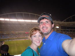 Photo of Vasco vs. Botafogo, Maracana Stadium, Rio Wife and I and the Vasco-Botafogo match on 13/11/2011 , Chad G - November 2011