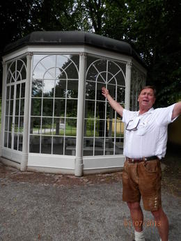 Photo of The Gazebo where the Captain and Maria sang to each other. Our fabulous guide actually sang a few bars to us as we visited the Gazebo. Did you know that tourist are not allowed into the Gazebo now because an and quot;older and quot; women tried to sing and ... , Marilyn B - August 2013
