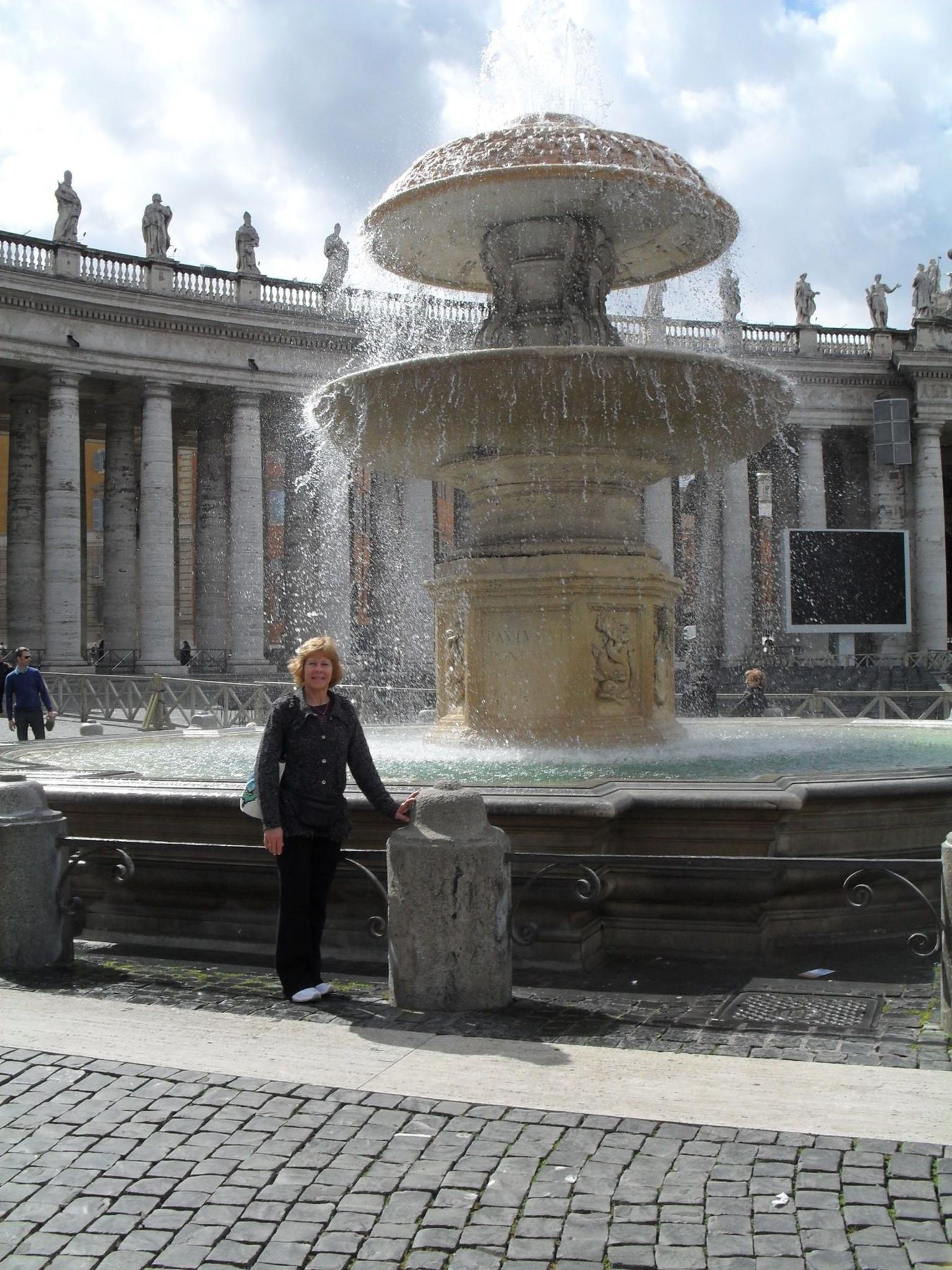 A Fountain at the Vatican
