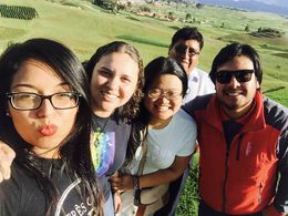 Photo of Amazing Day tour guide, driver and us stopped in the middle of nowhere to capture the amazing day we had : , Cami - April 2016