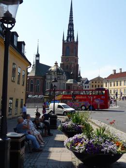 Photo of Riddarholmskyrkan - Part of the scene in Gamla Stan. Plenty of places to stop and relax! , Michael P - August 2014