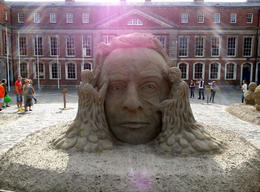 Photo of Sand sculpures at Dublin Castle This is one of the sand sculptures we saw on the tour when we were in Dublin Castle. , James N - October 2013