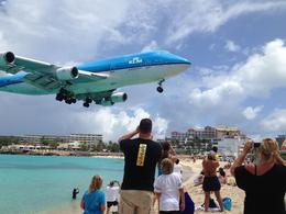 Photo of Incoming KLM 747 Be sure to check the flight schedules so you can see the big planes fly in! , JennyC - July 2013