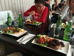 Photo of Wine Tasting Lunch Wine tasting and a great lunch more food! at Bruny Island Premium Wine , cutiesealion - April 2016