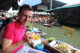 Photo of Private Tour: Floating Markets and Bridge on River Kwai Day Trip from Bangkok Lunch on Floating Markets, Asha & Brock - July 2013
