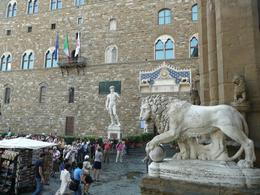 Photo of Statue of David and Lion in Piazza della Signoria Statue of David and Lion in Piazza della Signoria, Philippa Burne - July 2011