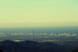 Photo of View of Gold Coast from the park There a number of spectacular viewing points - here is one of them! , torajiv - July 2014