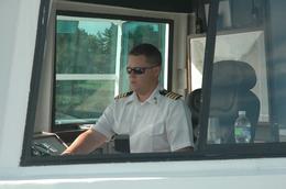 Photo of Aye, Aye, Captain This gentleman, whose name we did not obtain, piloted the Odyssey on our Viator cruise of the Potomac River, Sergio M - November 2009