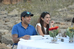 Photo of Enjoying Dinner Dinner was great and very tasty. Sometimes I had to remind myself that I was in the middle of the Grand Canyon and not at a restaurant!, World Traveler - November 2013