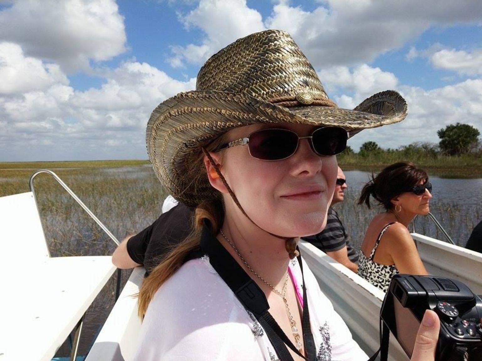 p  airboat Turen i everglades